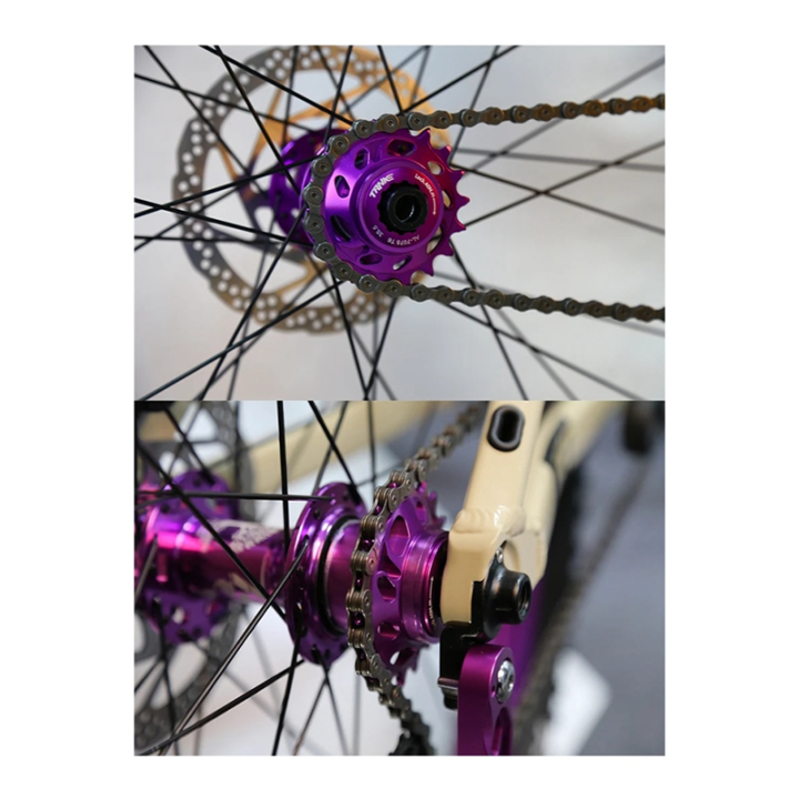 Single%20Speed%20Flywheel%20Conversion%20Kit%2018T%20Cassette%20Cog%20Road%20Bike%20Sprocket%20for%20Freewheel%20Chain%20Easy%20to%20Use%20Red%20-%20Image%207