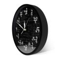 The Nines Math Wall Clock Number 9 Math Modern Clock Wall Watch Math Equation The Clock of 9s Formulas Mathematical Wall Art. 