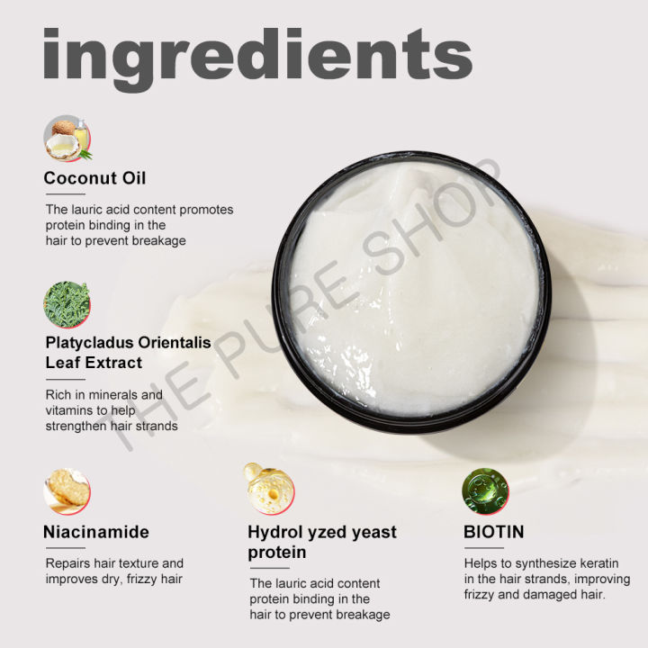PURC%20Coconut%20Oil%20Hair%20Mask%20Smoothing%20Straightening%20Keratin%20Hair%20Treatments%20Nourish%20Repair%20Damaged%20Frizz%20Masks%20Hair%20Care%20Products%20-%20Image%204