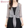 Jacket Cardigan Anti-UV Elegant Fashion Outdoor Thin Sunscreen Thin Jacket. 