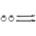 Eye Bolt-2 x Shield Anchor Eye Bolt-Silver. 