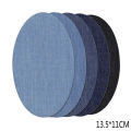 Clothes Patch On Repair Kit Rectangular Fabric Patches Piece Denim Cut. 
