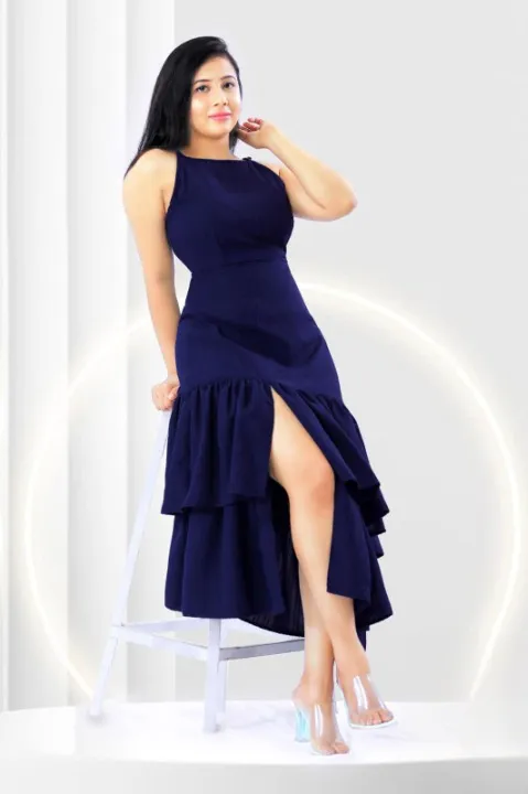Special%20Party%20Frock%20Collection%20Women's%20Vintage%20Tea-Length%20Dress%20Elegant%20Fashionable%20Women's%20Clothing%20-%20Image%205