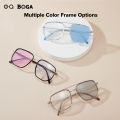 OQ BOGA 20 Styles Unisex Anti UV Photochromic Sunglasses Anti Blue Light Radiation Metal Irregular Frame Computer Glasses. 