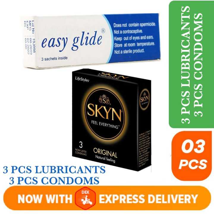 Easy glide Lubricating gel Skyn Condoms