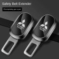 Mitsubishi car seat belt latch insert belt extender card for Triton Outlander Mirage ASX Lancer EVO PAJERO GRANDIS GALANT Xpander. 