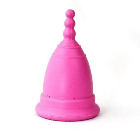 Reusable Menstrual Cup for women. Leak free Natural Rubber Feminine Hygiene Period Cup  (Large Size)
