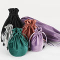 Jewelry Flannel Drawstring Bags Round Bottom Wedding Party Christmas Gift Pouch Package Display 6x12/9x14/13x18/10x34cm. 