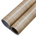 Embossed Wood Grain Desk Decorative Paper Vinyl Self Adhesive Waterproof Wallpaper for Furniture Renovation Wallpaper Sticker. 