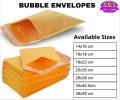 Bubble Envelopes 10 pcs (34x46.5cm). 