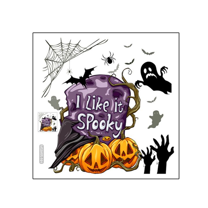 GOIKEA%20Halloween%20Toilet%20Sticker%20Tombstone%20Pumpkin%20Ghost%20Bat%20Spider%20I%20Like%20It%20Spooky%20Self-adhesive%20Waterproof%20PVC%20Wall%20Art%20Decoration%20Decal%20Party%20Supplies%20-%20Image%202