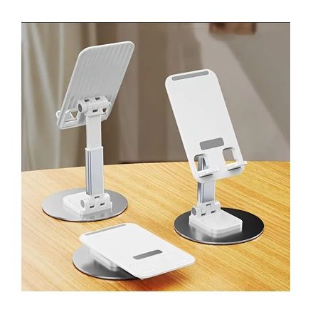 360 Rotating Metal Stand For Desktop Phones Tablets