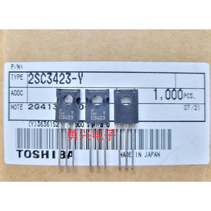 Transistor 342 10pcs C3423 2SC3423 TO-126F Audio Frequency Amplifier Power Transistor ...