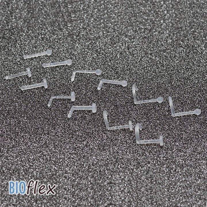 10Pcs%20Clear%20Nose%20Stud%20Rings%20Acrylic%20Nostril%20Piercing%20Jewelry%20for%20Women%20Work%20School%2018G%2020G%20Plastic%20Retainer%20Screw%20L%20Bone%20Shape%20-%20Image%204