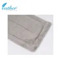 MICROFIBER FLAT MOP WET AND DRY 40CM WITH METAL HANDLE. 