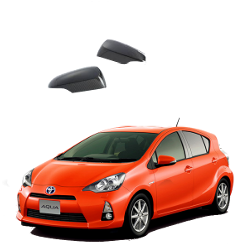 Cubierta De Espejo Retrovisor Toyota Prius C 2012-2019 - Lado Del Conductor, Color Rojo, Número 87945-52170-D1