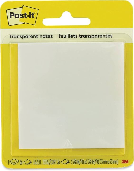 3M™ Post-it® Transparent Notes