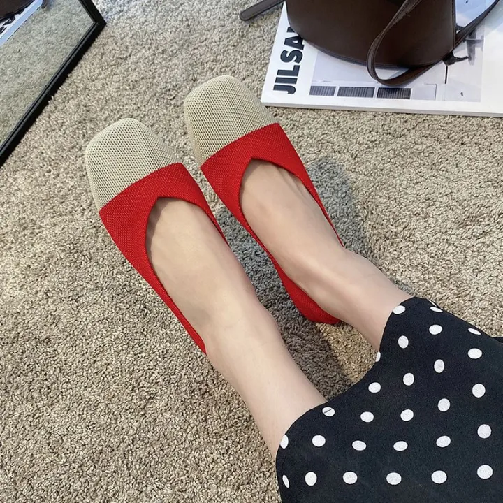 Women's%20Flat%20Shoes%20Internet%20Hot%20Shoes%20Peas%20Shoes2023Spring%20and%20Summer%20Breathable%20Soft%20Bottom%20Ballet%20Grandma%20Shoes%20All-Matching%20Lazybones'%20Shoes%20-%20Image%206