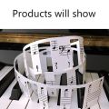 Piano Notes Sticker Removable Piano Keyboard Note Labels Staff Piano Key Stickers 61-Key Full Size. 
