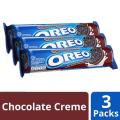 Oreo Chocolate Creme Biscuits 119G (3 Pack). 