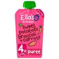 Ella'S Kitchen Organic Sweet Potato, Broccoli, Carrots Baby Pouch 4+ Months 120G. 