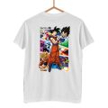 Goku T-shirt , Dragon Ball Z T-shirt  ,DBZ Goku shirt,  Saiyan graphic tee,  Anime T-shirt,  Dragon Ball merch, male anime streetwear. 
