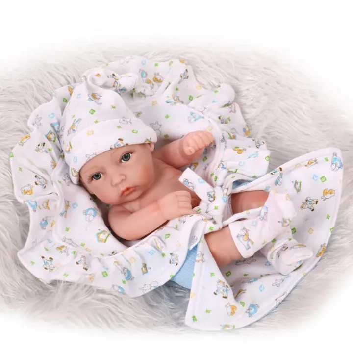 Fashion%20Hat%20Blanket%20Underpants%20Stocking%20-11''%20Newborn%20Baby%20Dolls%20Blue%20-%20Image%205