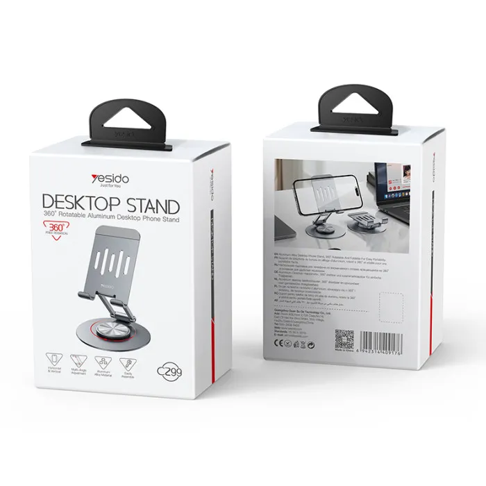 Yesido%20C299%20Aluminum%20Alloy%20Folding%20Phone%20Holder%20-%20Image%202