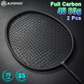 ALP Original 4U RR Badminton Racket | 100% Carbon Fiber | 22 LBS Strung | Free String + Bag | Fast Colombo Delivery. 
