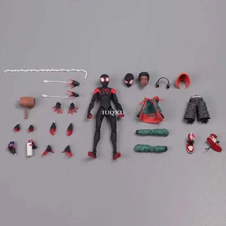 IUQXU%20Miles%20Morales%20Spider%20Man%20Action%20figures%2015cm%20Multi-Accessories%20Super%20Hero%20Spiderman%20Movable%20Statues%20Model%20Collectible%20Ornaments%20-%20Image%206