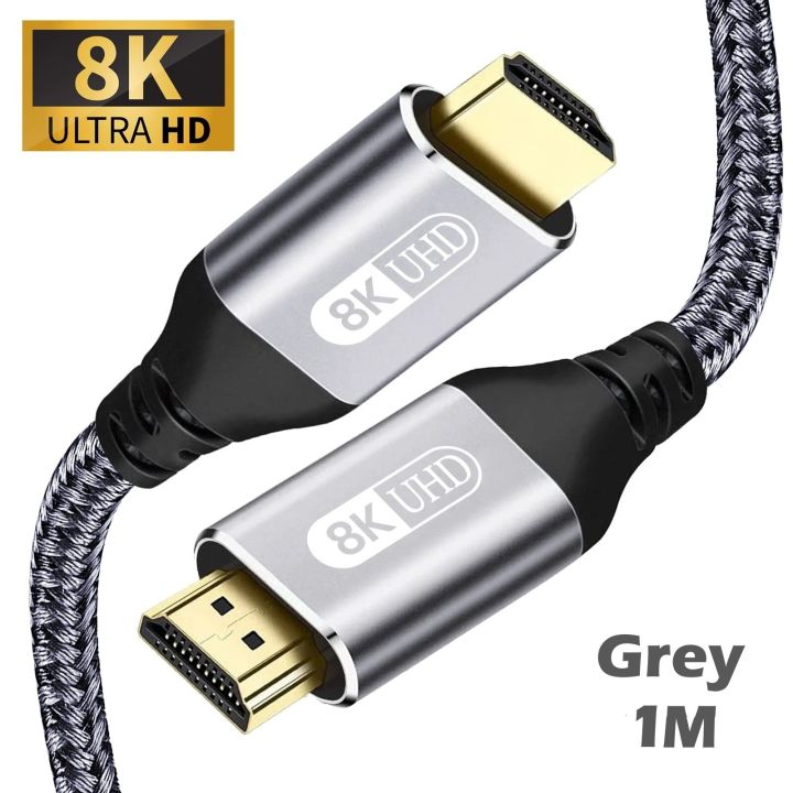 HDMI%202.1%20Cable%20HDMI%20Cord%208K%2060Hz%204K%20120Hz%2048Gbps%20EARC%20ARC%20HDCP%20Ultra%20High%20Speed%20HDR%20for%20HD%20TV%20Laptop%20Projector%20PS4%20PS5%20-%20Image%207