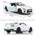 kawasaki ninja h2r toys Japanese Supercar Nissan GTR R35 Simulation Exquisite Diecasts Toy Vehicles RMZ city 1:36 Alloy Car Model Gifts For ChildrenBalloons. 