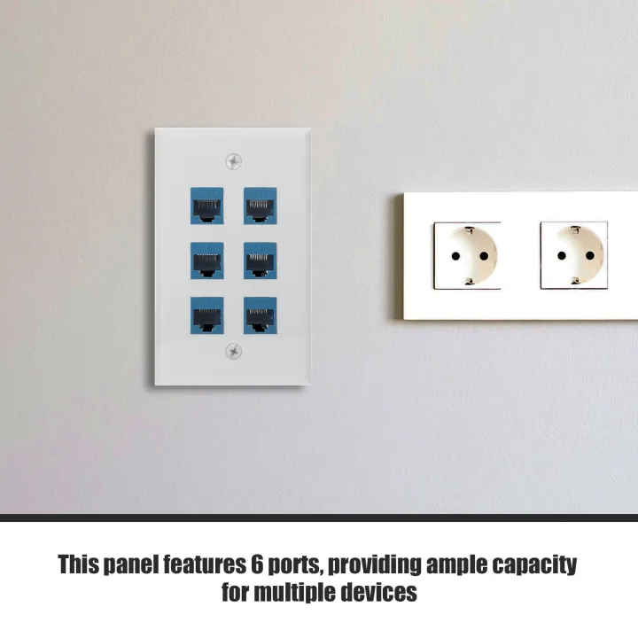 6%20Port%20Network%20Panel%20115X70mm%20Ethernet%20Wall%20Outlet%20Socket%20Plate%20Home%20Plastic%20Ethernet%20Socket%20Household%20Panel%20-%20Image%205