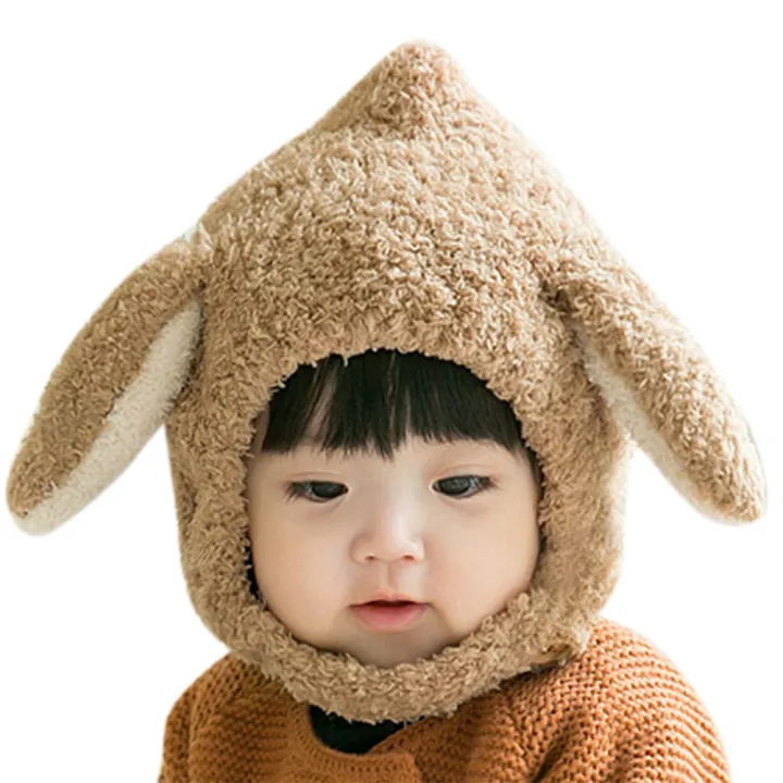 Yfashion%20Baby%20%20Wool%20%20Knitted%20%20Hat%20Solid%20Color%20hree-dimensional%20Ears%20Decor%20Winter%20Cold%20Cap%20For%201-3%20Year%20Old%20color%20-%20Image%203