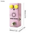 Sutuiying Guitar Spring Rever Pedal Electric Guitar Effects Pedal True 【2025 Version】 Bypass DC 9V 6.35mm Input/Output Interface MIX/DWELL 2 Knobs. 