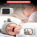 3.5 Inch LCD Baby Monitor with 720P Camera Wireless Protection Detection Smart Nanny Cam Electronic Babyphone Cry Babies Feeding. 