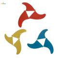 Board Fin Surfboard Tail Fin Left Middle and Right Universal Detachable Tail Rudder Surfing Fin for Paddleboard Surfboard Repair. 
