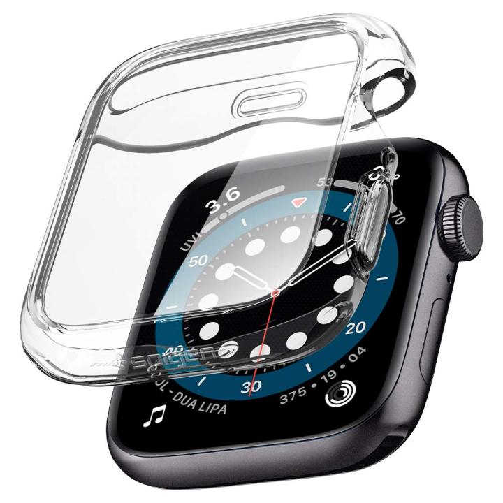 Funda protectora clásica con correa de 360° para Apple Watch Series 44 mm, transparente | Daraz.lk