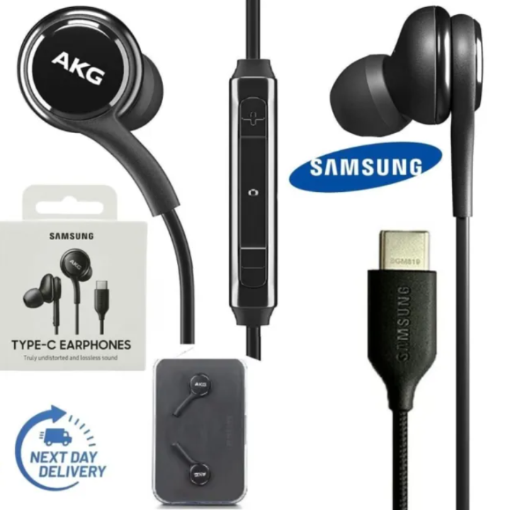 Samsung AKG Earphones Type C In Ear Wired with Mic Headphones
