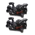 2 Sets Font And Back Bicycle Disc Brake Unit Disc Brake Caliper Bike Brake Set Bicycle Brake Set Cycle Dis Brake Set Cycle Disc Brake Set  Bicycle Accessories Cycle Parts Bicycle Parts Cycle Accessories. 
