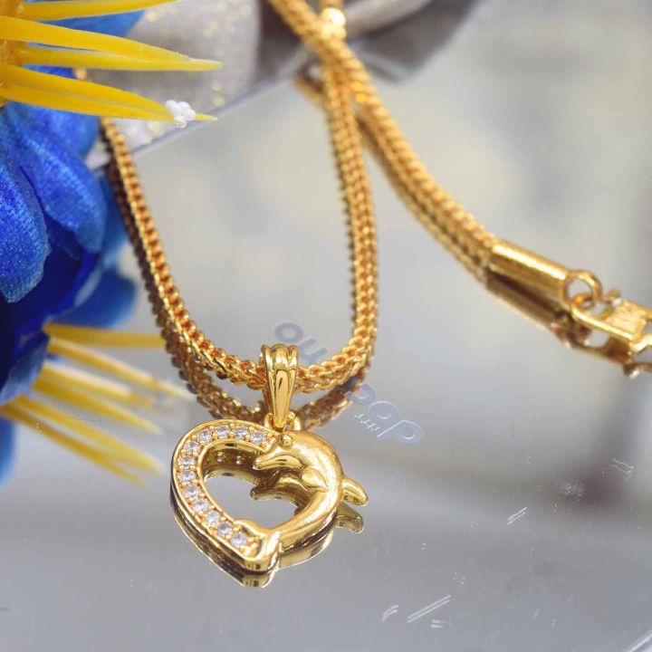 ESH Gold Plated Guaranteed 2MM New Trend Stylish singapore square Fox ...
