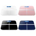 Body Weight Scale, Body Fat Scale,   Body Composition Meter, Tempered Glass Weighing Scale, Stable Smart Bmi Tracking,  Weigh Scales with Led Display for People  eighing Scale Bathroom Floor Body Scale toughened glass Smart Household. 