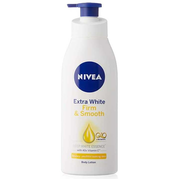 NIVEA Extra White Firm & Smooth Q10 Body Lotion 400Ml