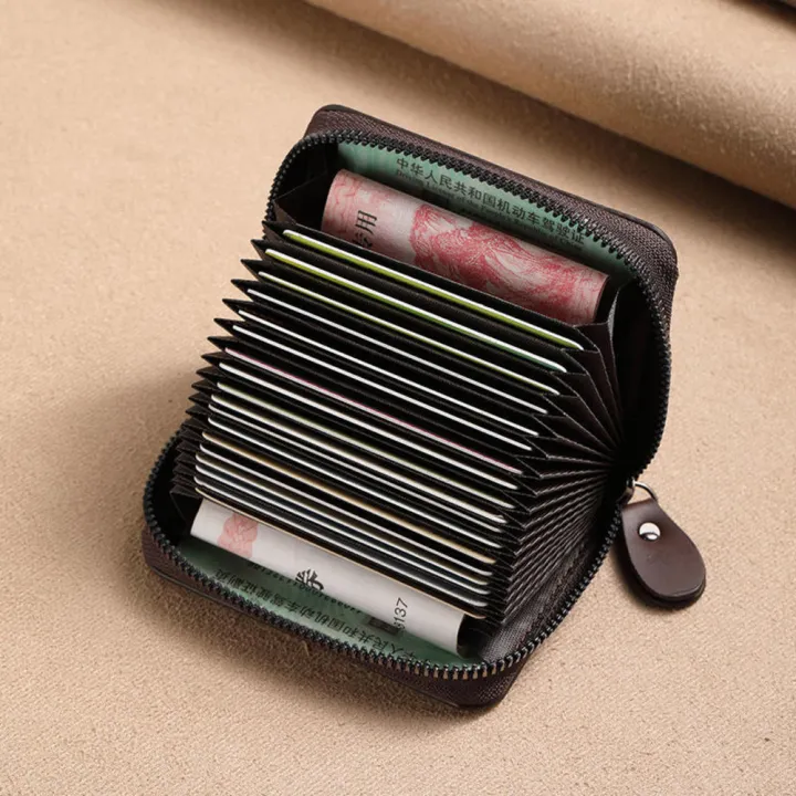 New%20Card%20bag%20soft%20leather%20men's%20large%20capacity%20card%20holder%20multiple%20anti%20demagnetization%20organ%20compact%20card%20bag%20ultra-thin%20driver's%20license%20card%20holder%20woman%20-%20Image%206