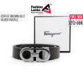 FERRAGAMO Men's Plain Belt Fashion Men's Belt Unisex Belt With Box New Arrival Best For Gift Casual Belt Office Belt. 