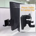 Computer Screen Side Phone Holder Clip On For Laptop Or Desktop Creative Mobile Phone Stand For Laptop. 