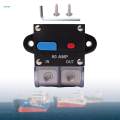 Circuit Breaker with Manual Reset Switch for Large Current Thermal Trip 60A. 