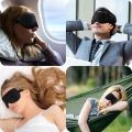 3D Sleeping Eye Mask Travel Friendly Rest Aid Eye Mask Cover Patch Padded Soft Sleeping Mask Blindfold Eye Relax Massager Sleep Portable Soft Travel Sleep Rest Aid Eye Mask Eye Cover Patch Sleeping Mask Case Blindfold Eye Mask Eyeshade Massage Women Men. 