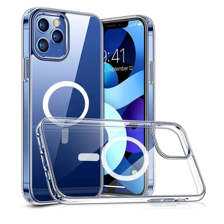 Magsafe%20Case%20Transparent%20Clear%20TPU%20Back%20Cover%20For%20iphone%2012%20Mini,%2012,%2012%20Pro,%2012%20Pro%20Max,%2013%20Mini,%2013,%2013%20Pro,%2013%20Pro%20Max,%2014,%2014%20Pro,14%20Plus,14%20Pro%20Max%20-%20Image%202