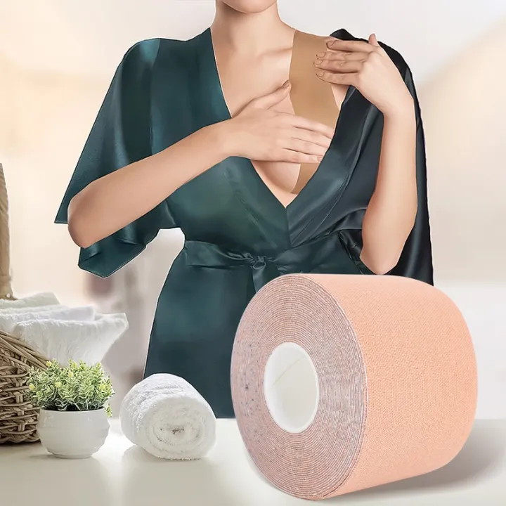 Elastic%20Cloth%20Chest%20Stickers%20Sports%20Muscle%20Stickers-%20Bandage%20Invisible%20Anti-sagging%20Women%20Summer%20Thin%20Gathered%20bra%20Stickers%20Breathable%20-%20Image%202